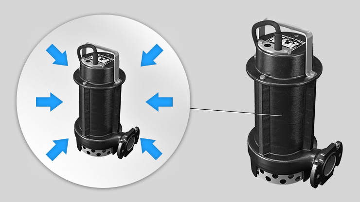 Zenit E S Series simple, compact electric submersible pump