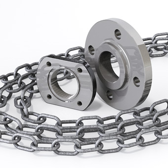 Zenit hydraulic accessories chains and flanges