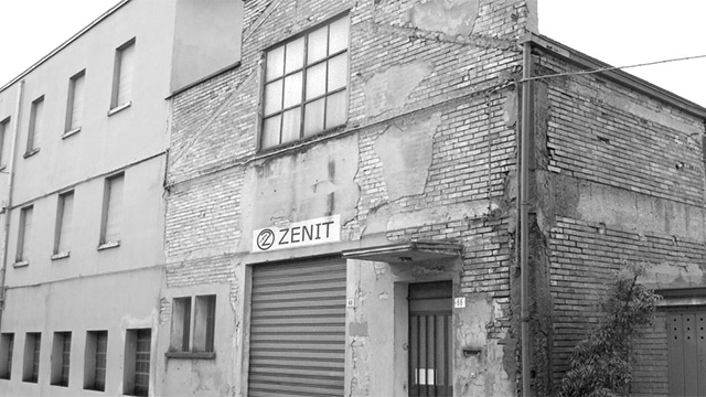storia del gruppo zenit 1950 la prima sede
