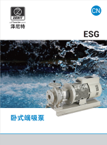 ESG卧式端吸泵