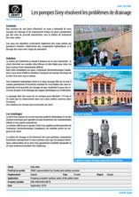 zenit case history Les pompes Grey resolvent les problemes de drainage