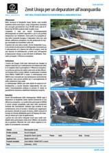case history Zenit Uniqa per un depuratore all avanguardia