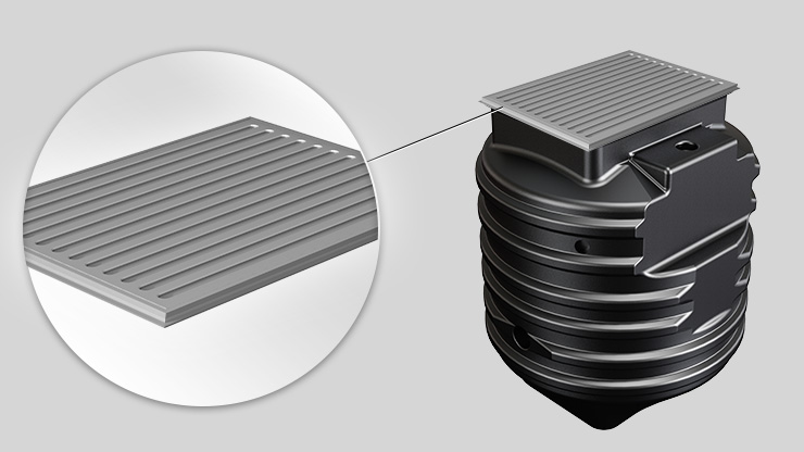 Zenit BOXPRO lifting station cover