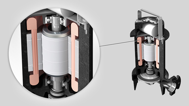 Zenit E S Series electric submersible pump motor