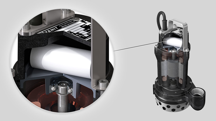 Zenit E Series electric submersible pump capacitor