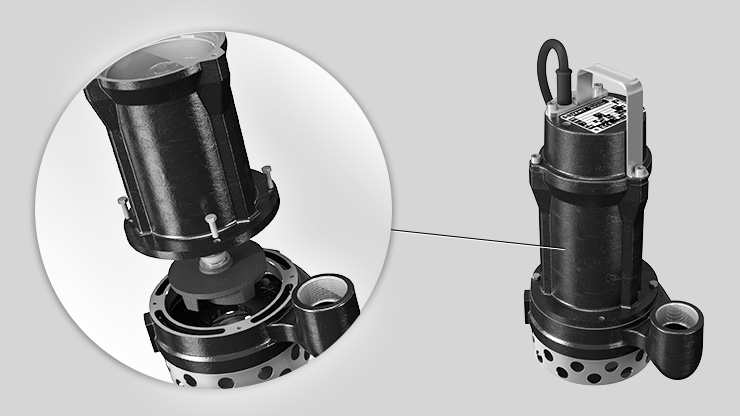 Zenit E Series electric submersible pump structure