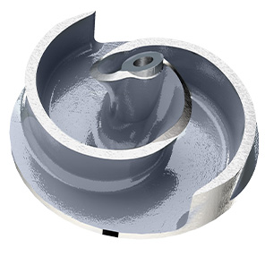 Zenit Grey Series CT electric submersible pump impeller