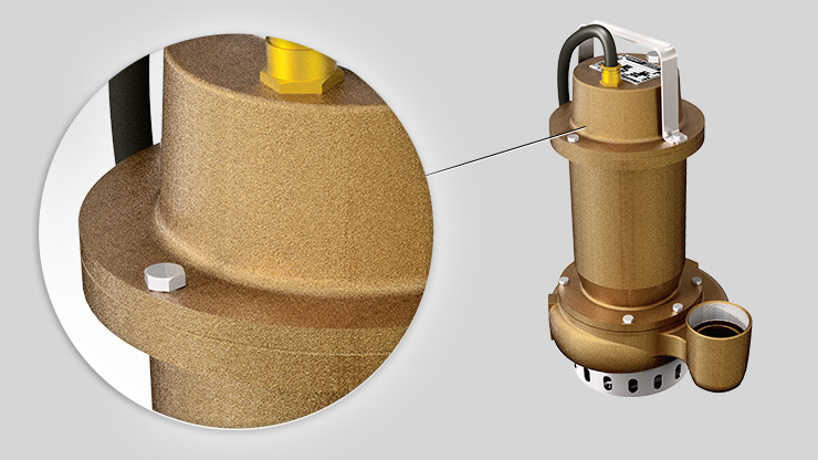 Zenit Bronze Special Alloy Series electric submersible pump case
