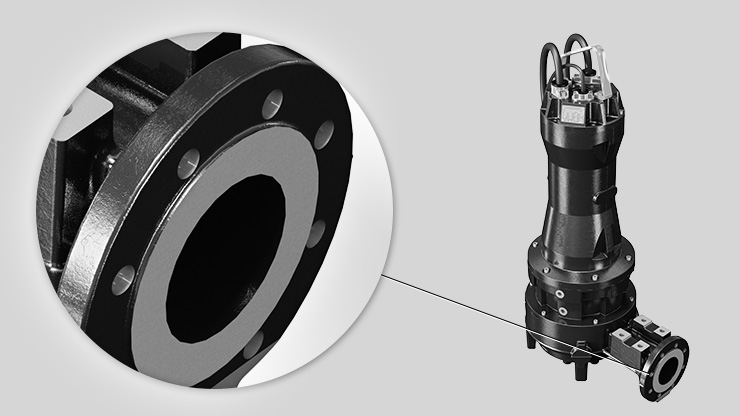 Zenit Uniqa Series electric submersible pump flanges