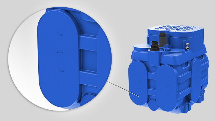 02 Zenit blueBOX lifting stations intake pipe connection