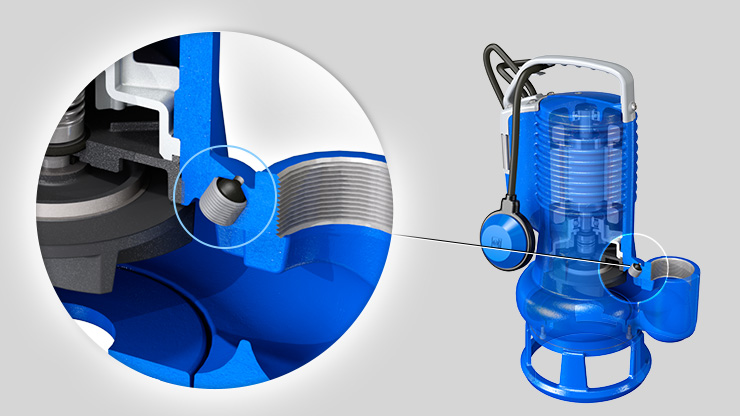 Zenit bluePRO Series electric submersible pump breather valve
