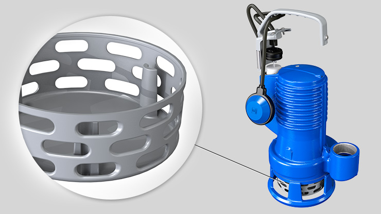 Zenit bluePRO Series electric submersible pump strainer