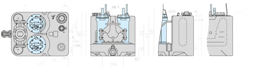 pumpBOX DG dimensions