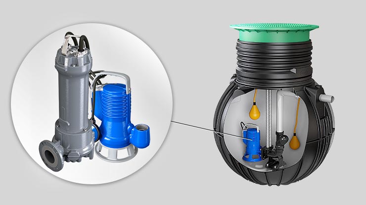 Zenit sphereBOX lifting stations pumps