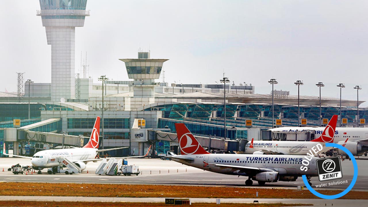 Zenit europe references wastewater lifting airport turkey