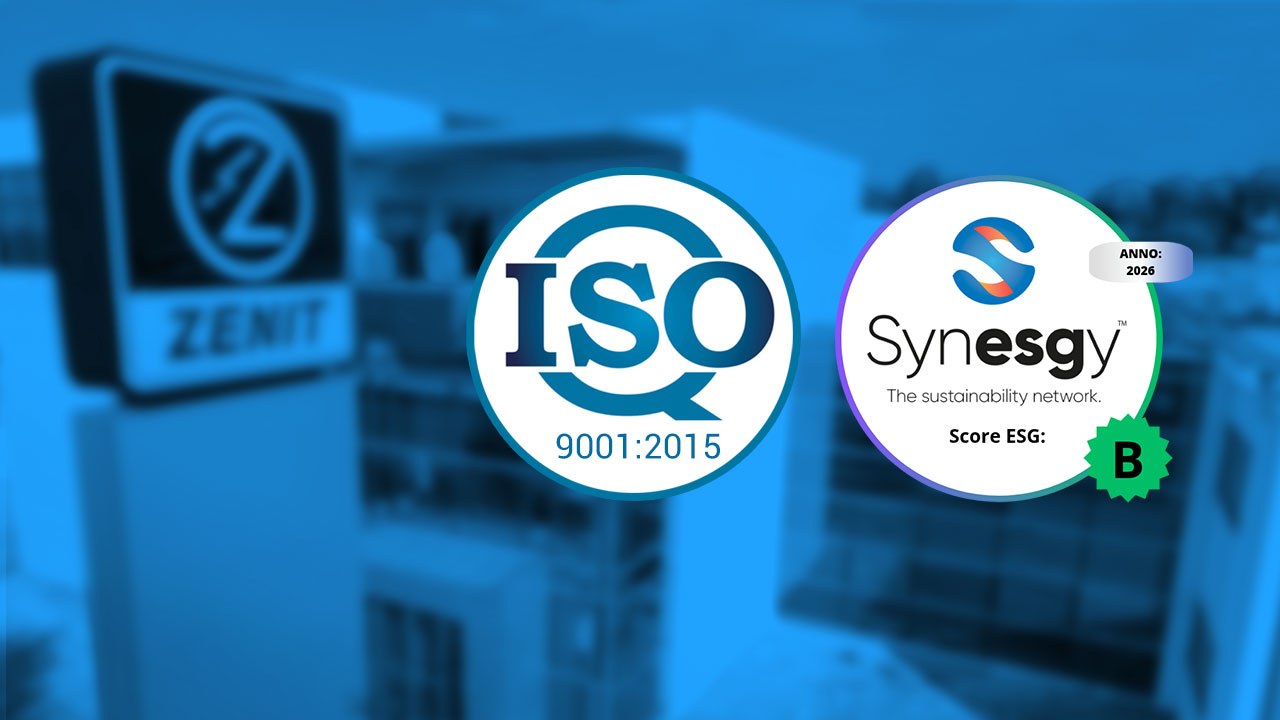 zenit italia rating iso9001 esg 2026