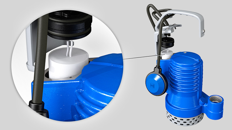 condensatore elettropompe sommergibili Zenit Serie blue
