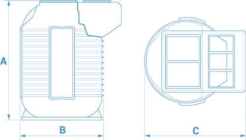 stazioni di sollevamento Zenit liftBOX dimensioni