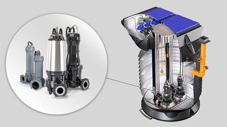stazioni di sollevamento Zenit liftBOX pompe