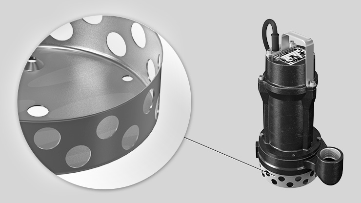 griglia di aspirazione elettropompe sommergibili Zenit Serie E