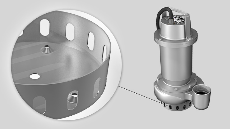 griglia elettropompe sommergibili Zenit Serie Leghe speciali inox