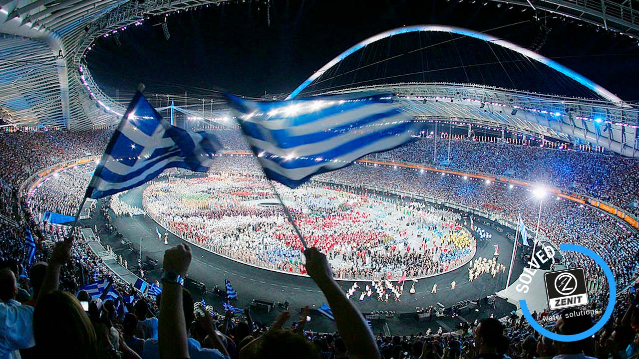 Sollevamento Olimpico In Atene Zenit